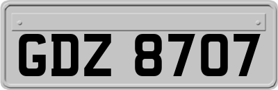 GDZ8707