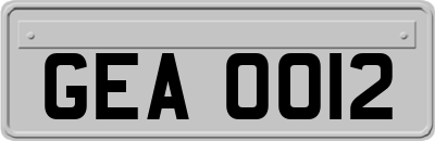 GEA0012