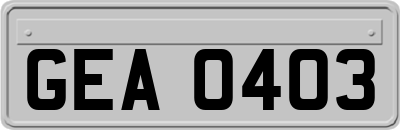 GEA0403