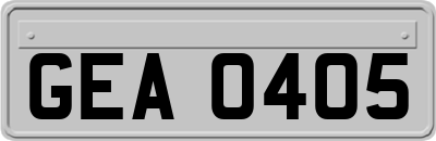 GEA0405