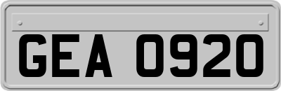 GEA0920