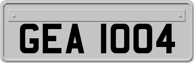 GEA1004