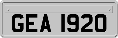 GEA1920