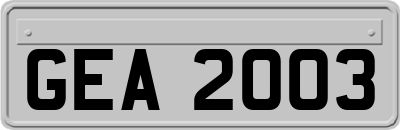 GEA2003