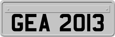 GEA2013