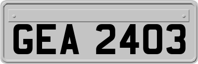 GEA2403