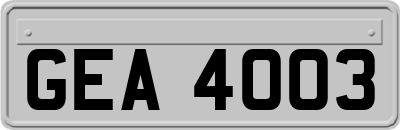 GEA4003