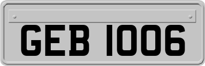 GEB1006