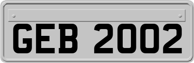 GEB2002