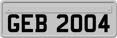 GEB2004