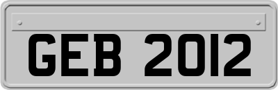 GEB2012
