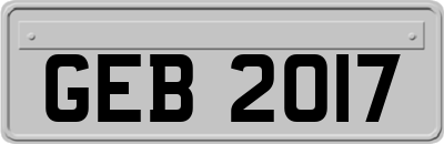 GEB2017