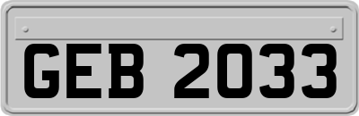 GEB2033