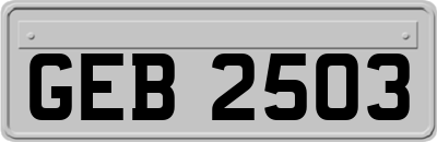 GEB2503