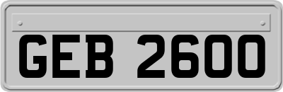 GEB2600