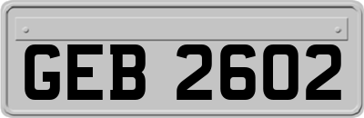 GEB2602