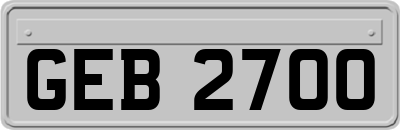 GEB2700