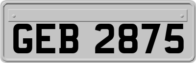 GEB2875