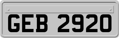 GEB2920