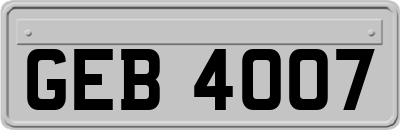 GEB4007