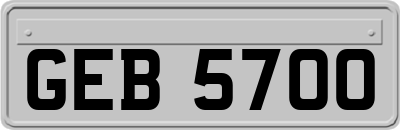 GEB5700