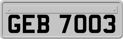 GEB7003