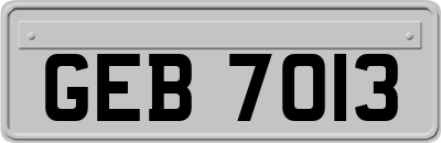 GEB7013