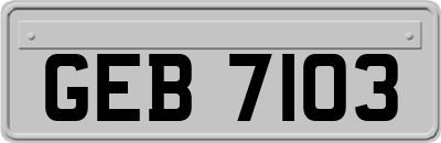 GEB7103
