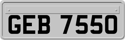GEB7550