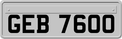 GEB7600