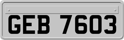 GEB7603