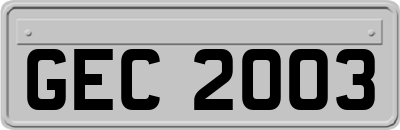 GEC2003