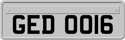 GED0016