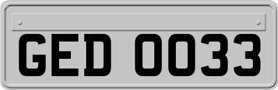 GED0033