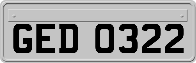 GED0322