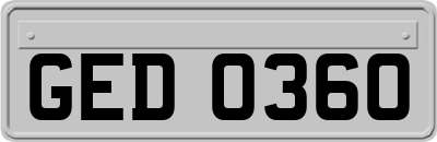 GED0360