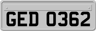 GED0362