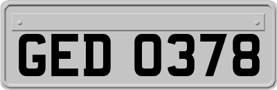 GED0378