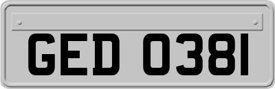 GED0381