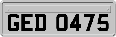 GED0475