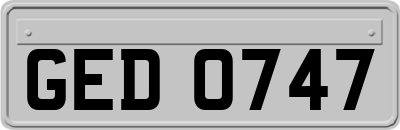 GED0747