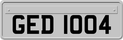 GED1004
