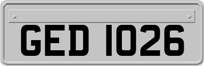 GED1026