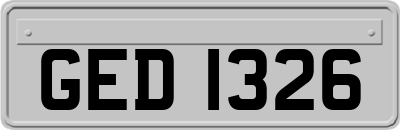 GED1326