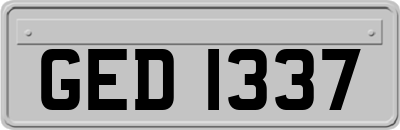 GED1337
