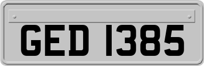 GED1385
