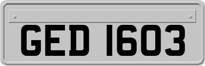 GED1603
