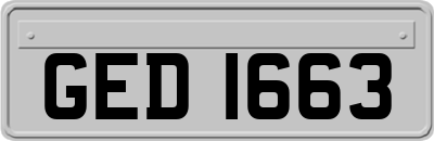 GED1663