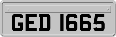 GED1665