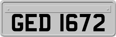 GED1672